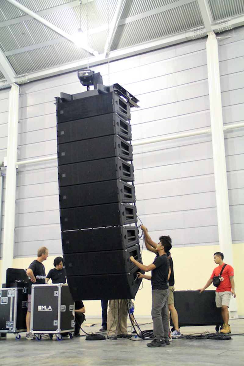 Martin Audio’s Chris Pyne conducts MLA seminar at EAI in Singapore