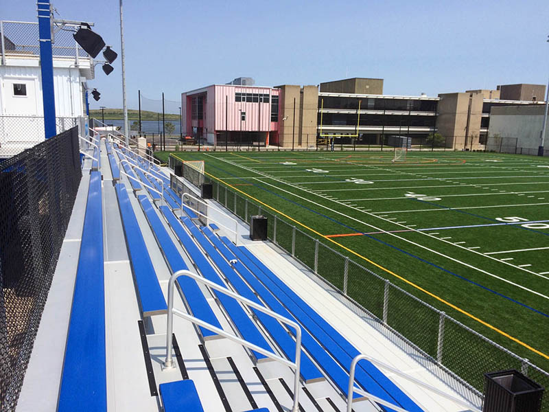 Long Beach Senior High School, damaged by Hurricane Sandy in late October 2012, installed a new sound system using Ashly gear