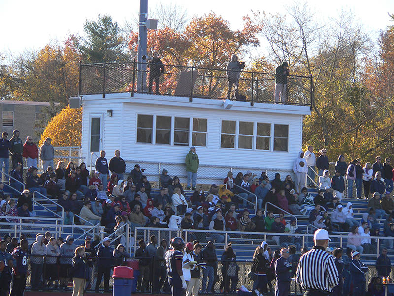 Cardinal O’Hara’s Press Box with Community R Series Loudspeakers