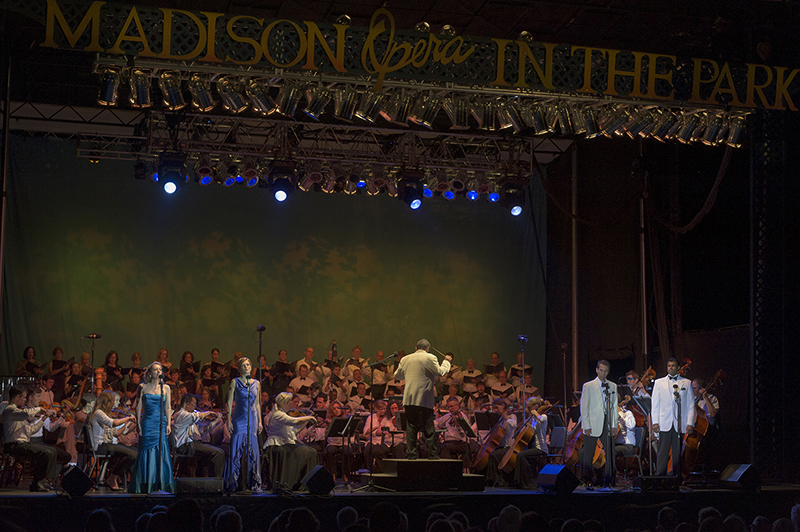 Full Compass Systems supported the 13th annual “Opera in the Park” concert for the city of Madison, WI. Photo by James Gill.