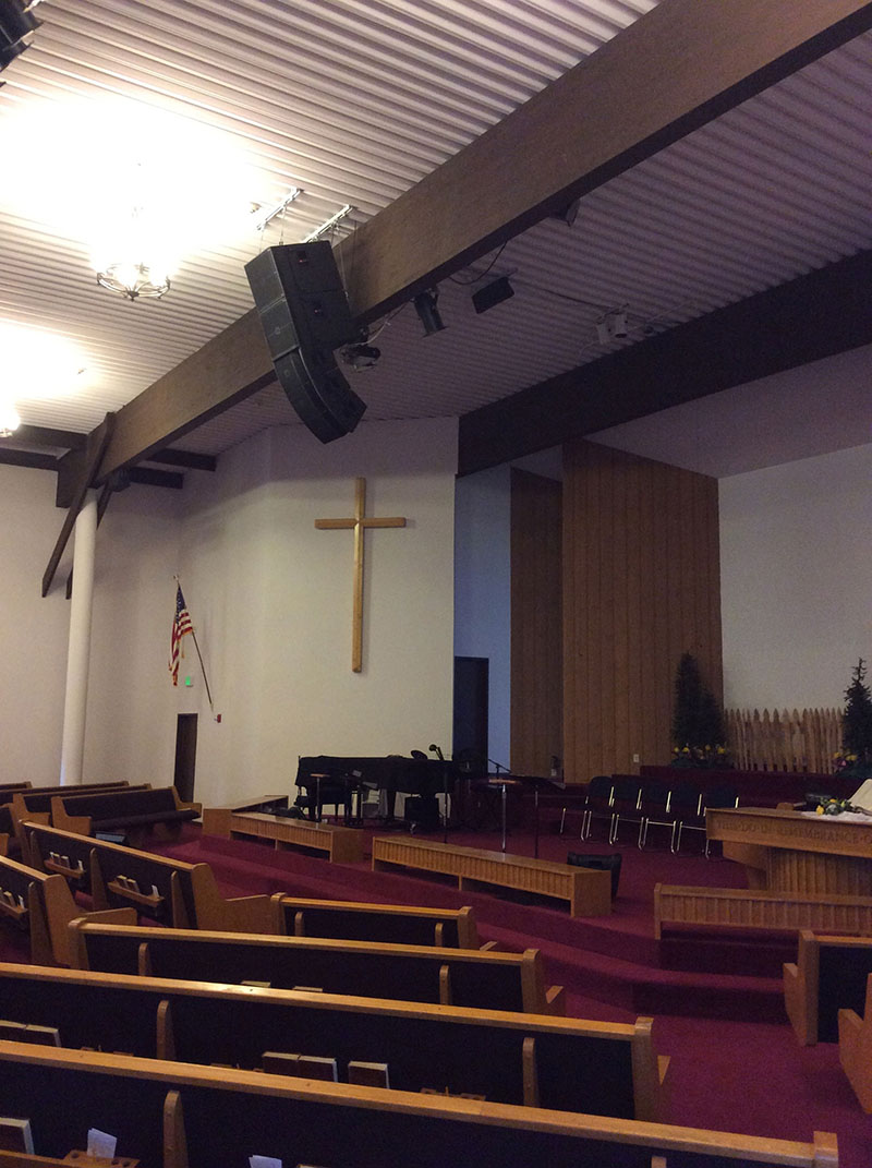 Coeur d’Alene Church of the Nazarene upgraded its sound system by adding a Soundcraft Si Expression 3 digital console, Crown XTi 2 Series amplifiers, JBL VRX Series and additional loudspeakers, dbx PMC16 Personal Monitor Controllers and AKG K240 MKII headphones.