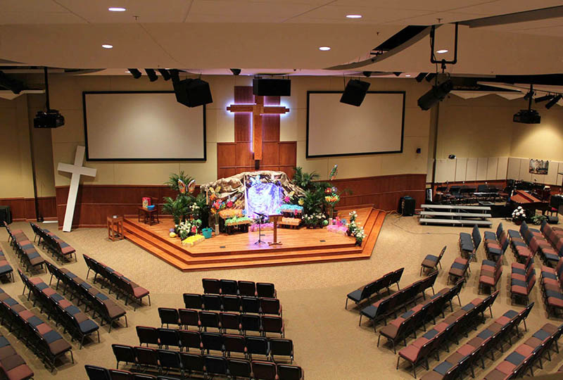 Audio Video Electronics (AVE) installed a pair of Danley Sound Labs SH-60 loudspeakers along with a Danley DBH-218 subwoofer.