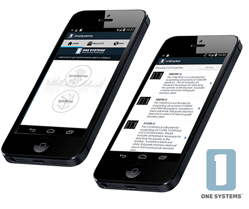 One Systems new smart phone app puts products, specs and tools right at customers fingertips