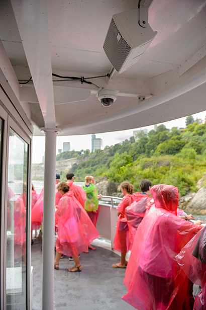 One Systems Direct Weather Loudspeakers Take On Niagara Falls