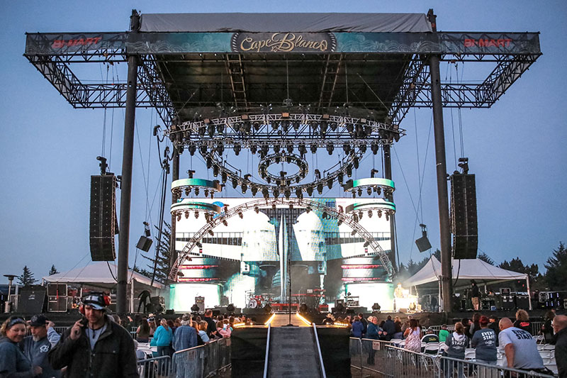 The first annual Cape Blanco Country Music Festival. Photo by Jeremy Polzel