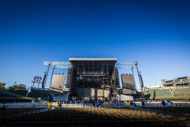 Zac Brown Band Wrigley Seating Chart