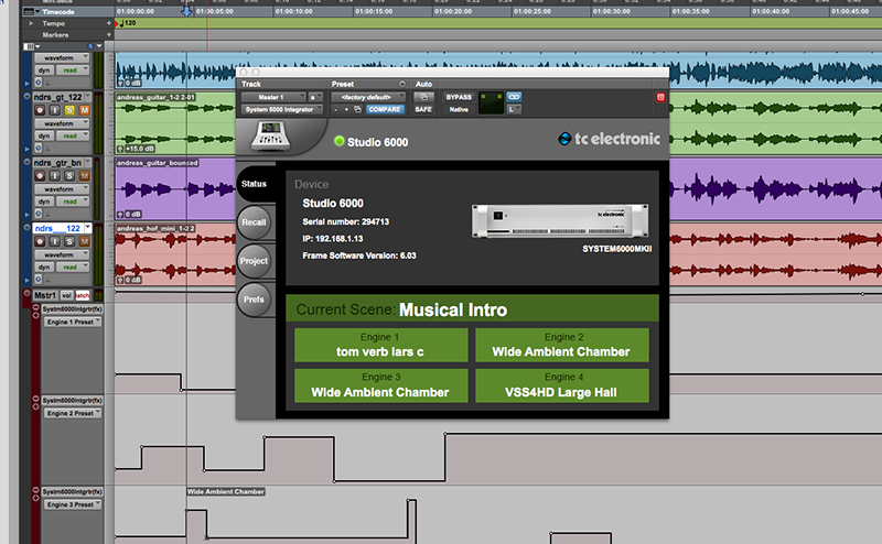 TC Electronic “System 6000 Integrator” Plug-in