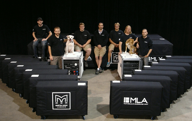 Technotrix Acquires Martin Audio MLA System