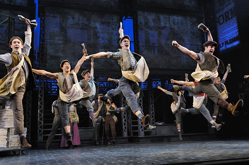 Newsies photo by Deen Van Meer