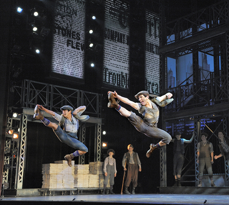 Newsies photo by Deen Van Meer