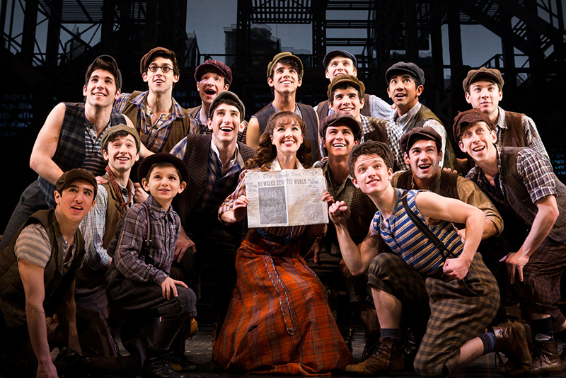 Newsies photo by Matthew Murphy