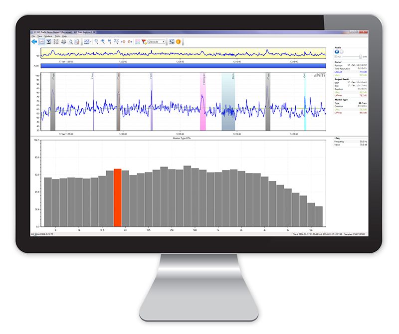 NTi XL2 Data Explorer V1.21