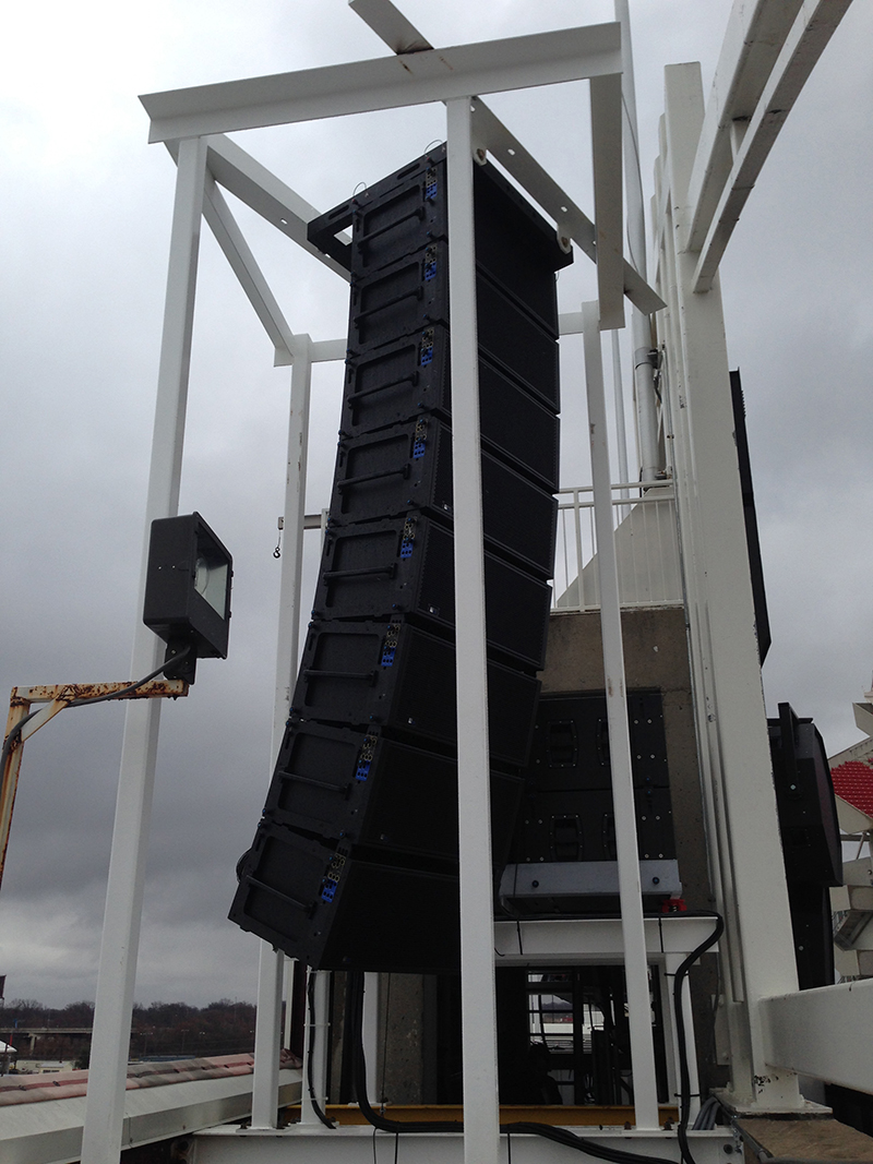 University of Louisville Football Stadium Equipped with Meyer Sound LEO System