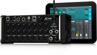 The new Behringer X AIR Series includes the X18R digital mixer, pictured here.