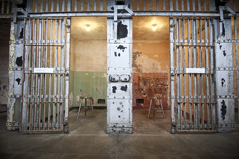Meyer Sound loudspeakers play a critical role in @Large: Ai Weiwei on Alcatraz, an exhibition of seven new sculpture, sound, and mixed media works by Chinese artist Ai Weiwei.