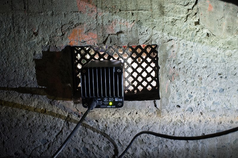 Driving “Stay Tuned” are 12 compact yet powerful MM-4XP self-powered loudspeakers with IntelligentDC technology.