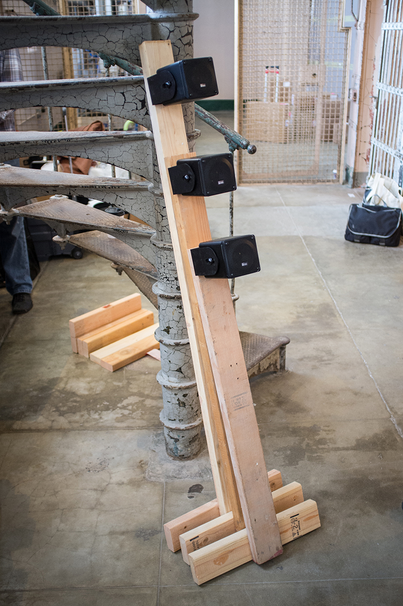 Driving “Stay Tuned” are 12 compact yet powerful MM-4XP self-powered loudspeakers with IntelligentDC technology.