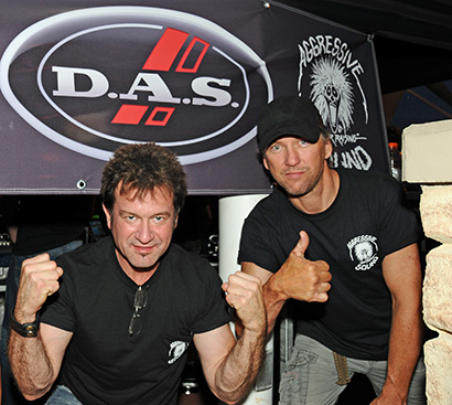 From left, Jeff Hair and Bob Rager