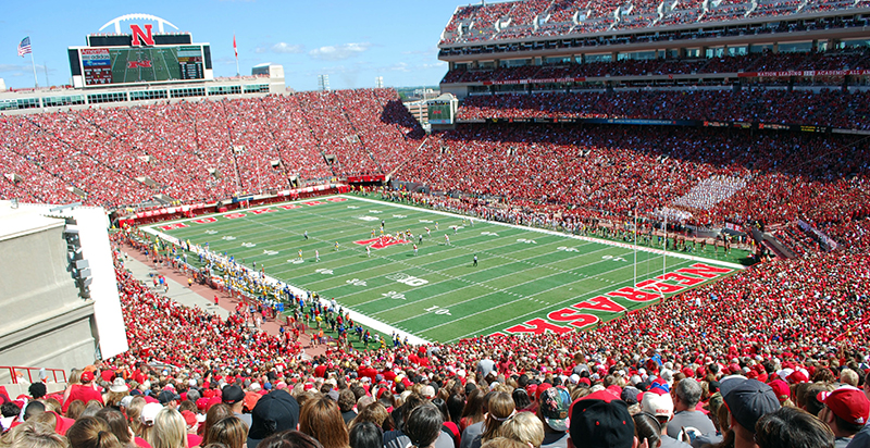 Nebraska Memorial Stadium Installs Meyer Sound SB-3F Speakers