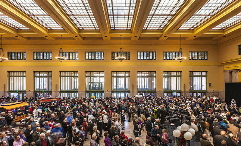 Union Depot Renovation in St. Paul Includes Community Entasys Gear