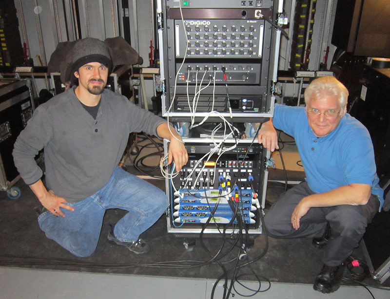 System Engineer Nick Corsi (L) and Eric Johnson, Founder of Fact AV Technologies, Inc.