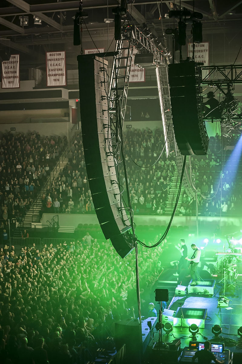 Bastille 2014 tour photo by Nate Dean