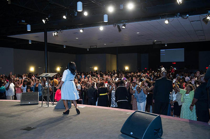 Pastor Smokie Norful, founder of Victory Cathedral Worship Center in Bolingbrook, IL, is also a Grammy winning gospel artist. He turned to the Chicago branch of Advanced Systems & Technologies (AST) for the church’s recent audio upgrade. AST designed and installed a new system that centers on Danley Sound Labs loudspeakers and subwoofers for the main house system, the delay system and on-stage monitoring.