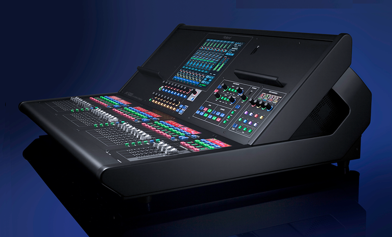 Roland M-5000 — small footprint, 128 audio paths.