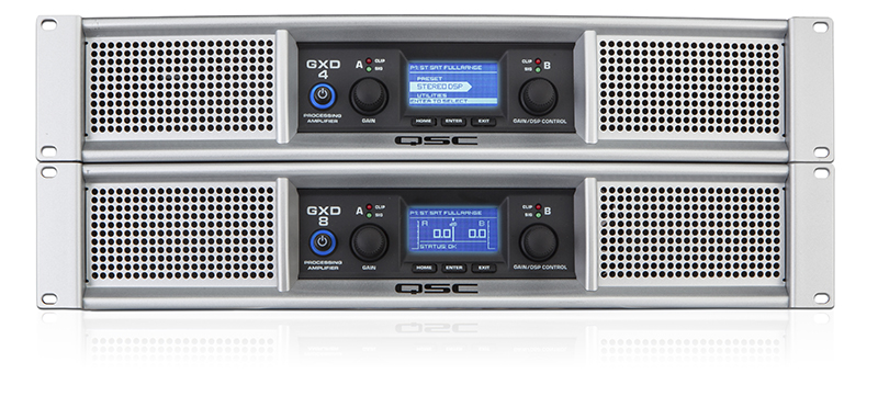 QSC GXD Series Processing Amplifiers