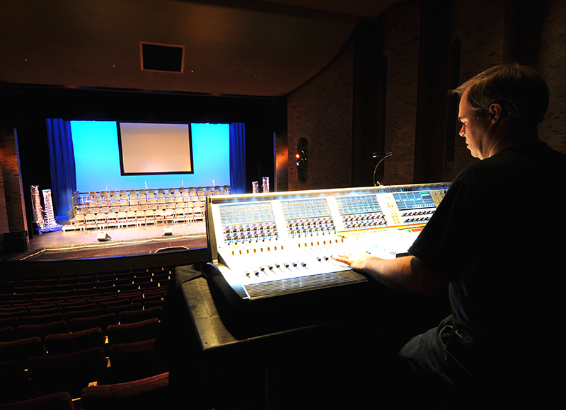 Arden Theatre in Alberta Equipped with Soundcraft Vi Consoles