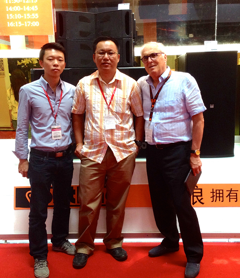 From left, Chip Chong, TatNam Yee and Giorgio Biffi