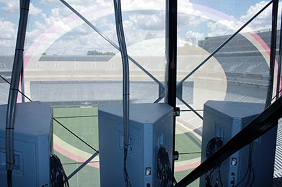University of Georgia, Sanford Stadium Scoreboard Speakers