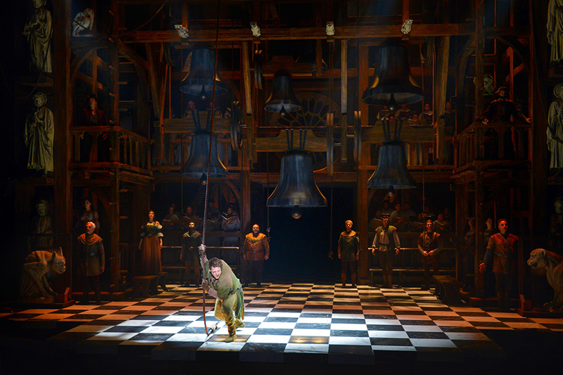 The Hunchback of Notre Dame Gets Audio Support from Masque Sound. Photo by Kevin Berne