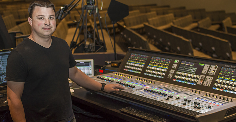 Technical Director Luke Taylor chose the Vi3000 console for not only its high channel count, but also its low total cost of ownership and ease of use.