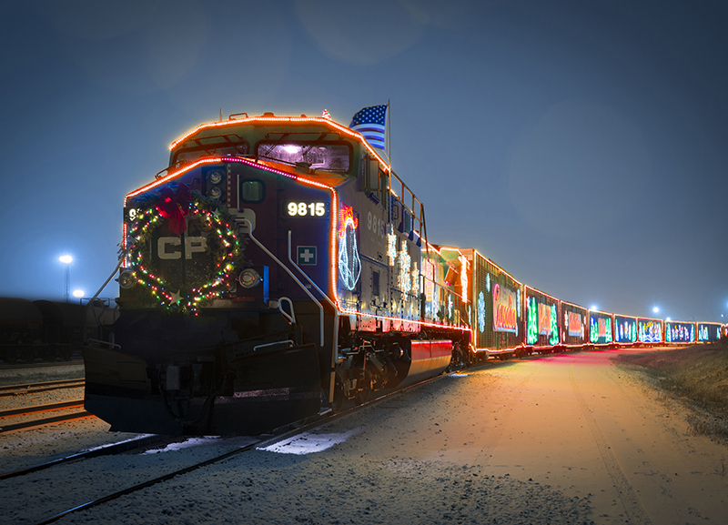 CP Holiday Trains Raise Money, Food, and Awareness with Meyer Sound 