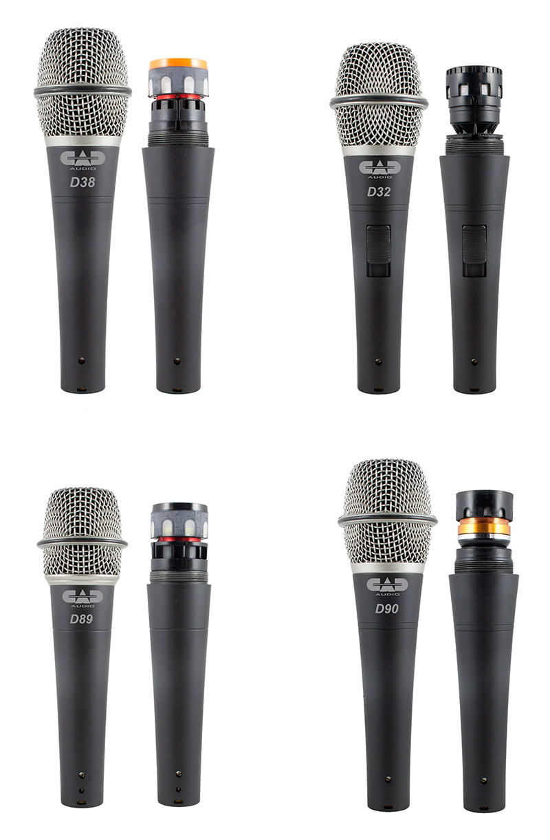 CADLive D32 D38 D89 D90 mic family under the hood