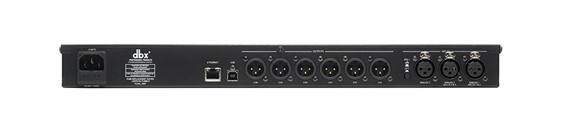 dbx DriveRack VENU360 Rear