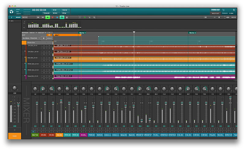 Waves Tracks Live