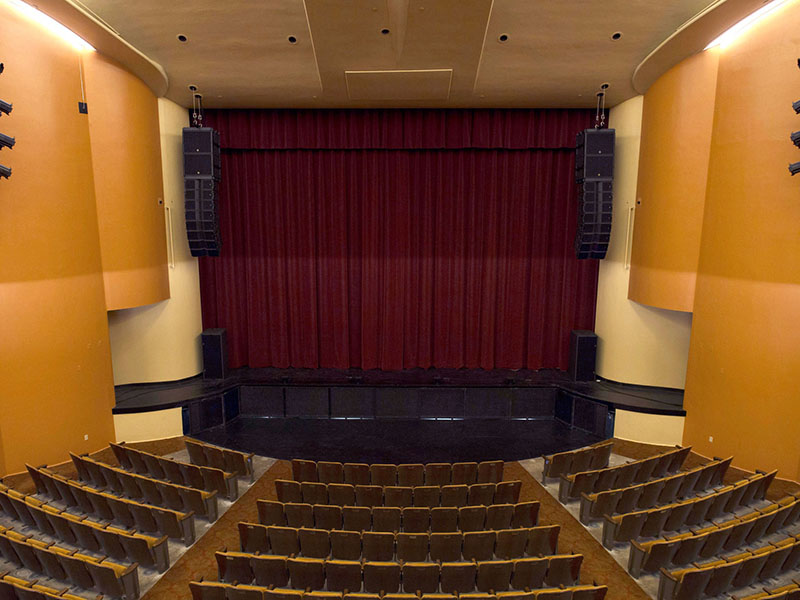 UW-Madison’s Wisconsin Union Theater, home to a new L-Acoustics Kara system installed by Clearwing Productions
