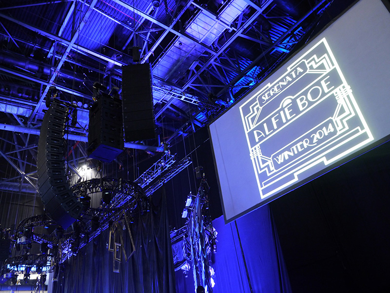 Capital Sound Provides MLA System for Alfie Boe Concert at London O2 Arena.