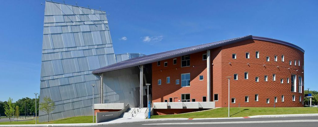 Masque Sound Teams with Jaffe Holden for PAC at Western Connecticut State University. Pictured here, the VPAC exterior. Photo by Peggy Stewart