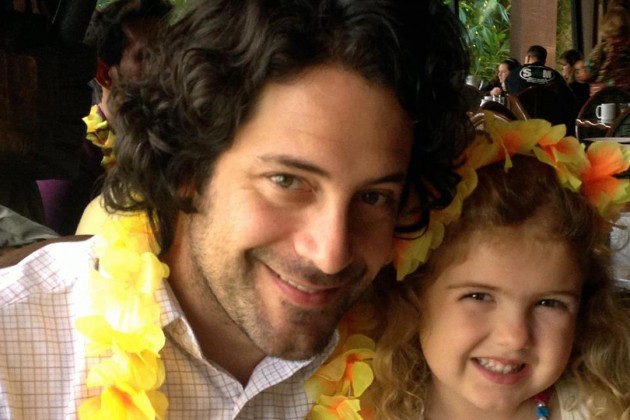Jeff Kaplan with daughter Vivien