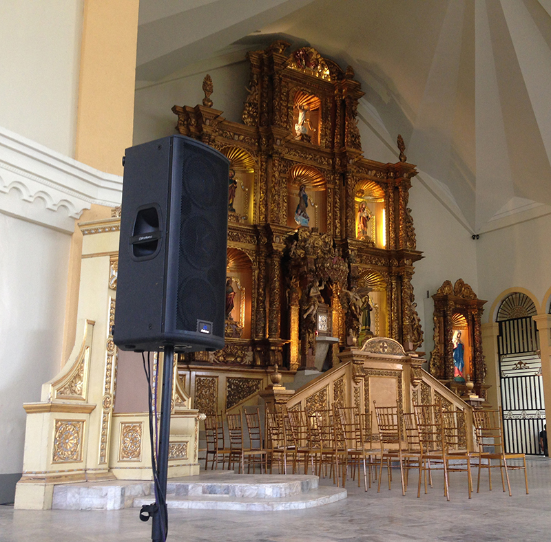 PreSonus StudioLive AI Active Interation products helped with the Pope's visit to the Philippines