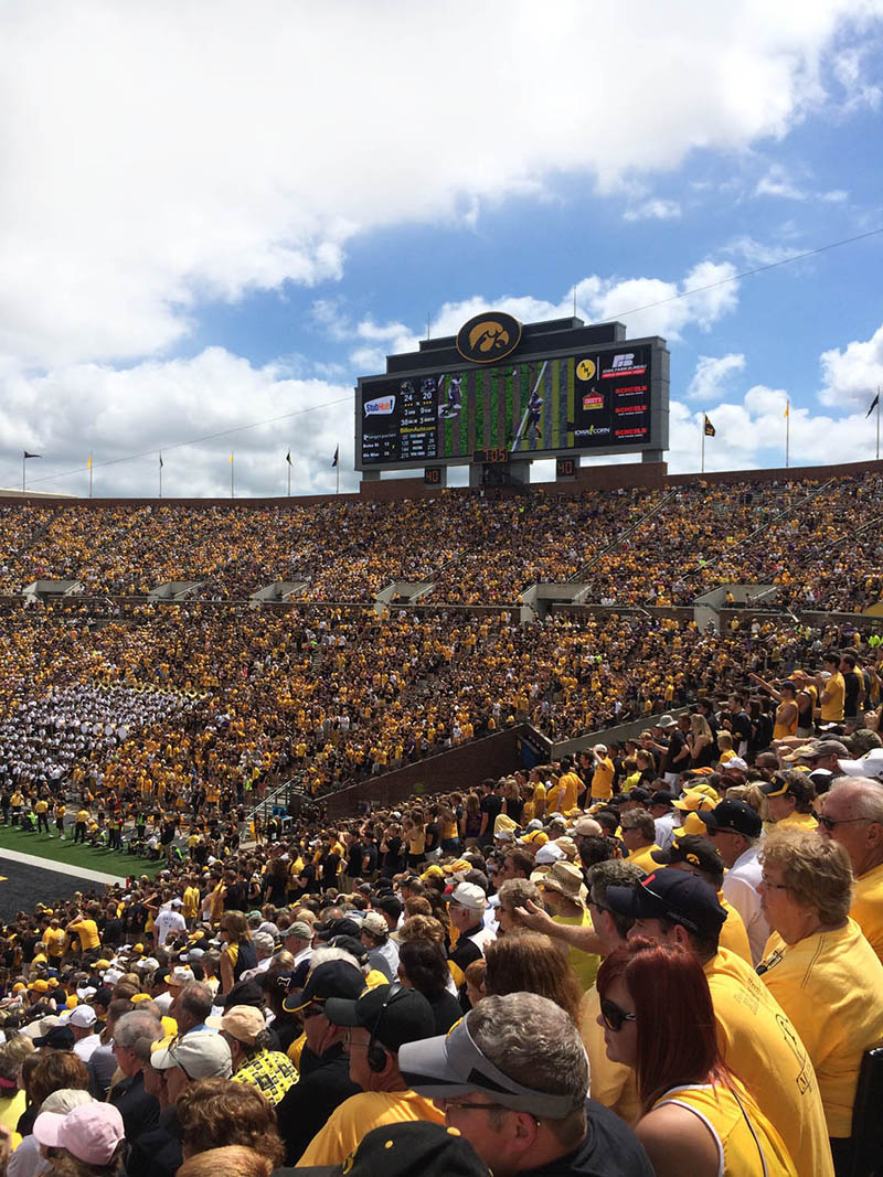 Danley Sound Labs Caleb Horn Makes its debut at Kinnick Stadium