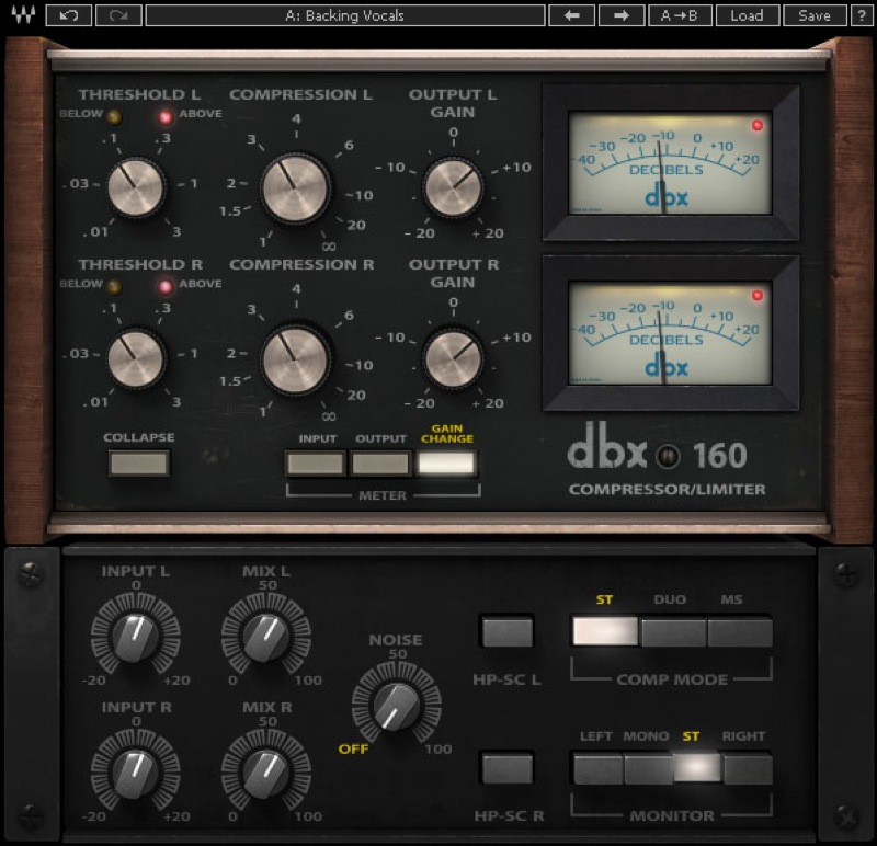 Waves dbx 160 Compressor/Limiter