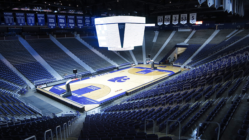 EAW upgrades sound at Kansas State University's Fred Bramlage Coliseum