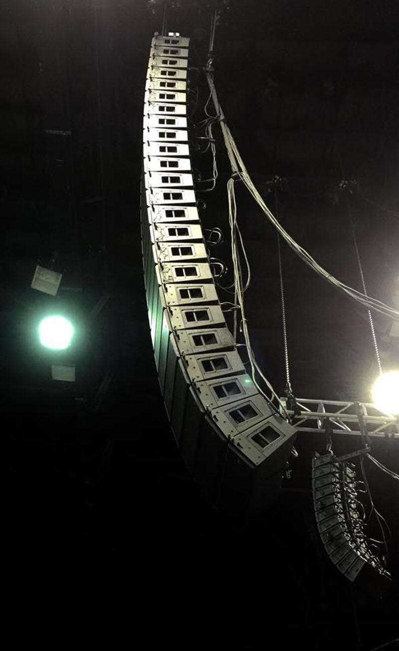 VUE al-4 array side fill