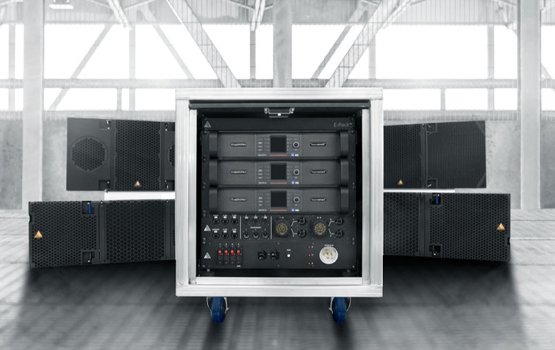 The E-Rack incorporates state-of-the-art packaging, processing and amplification, combined with versatile I/O and industry standard power connections.
