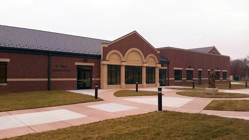 St. Mary's Catholic Church exterior, Joplin, Missouri