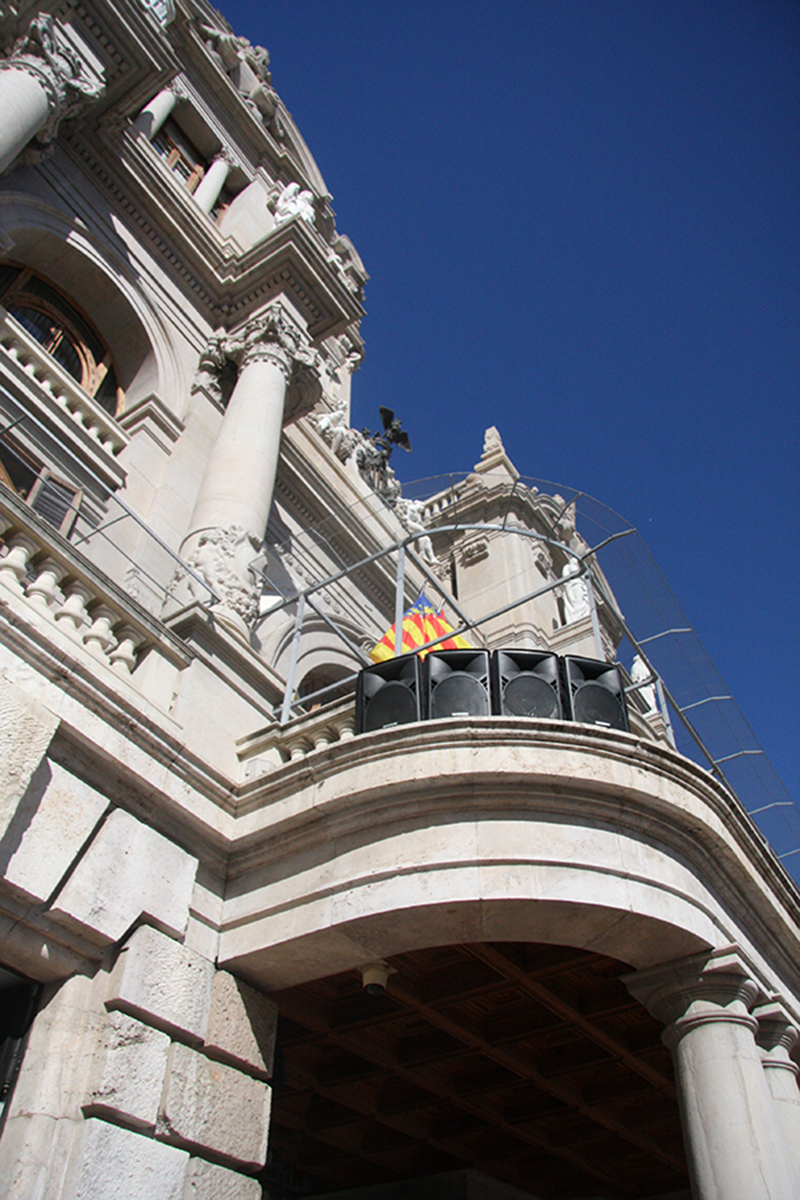 WORK Pro in the “mascletás” of the Fallas of Valencia